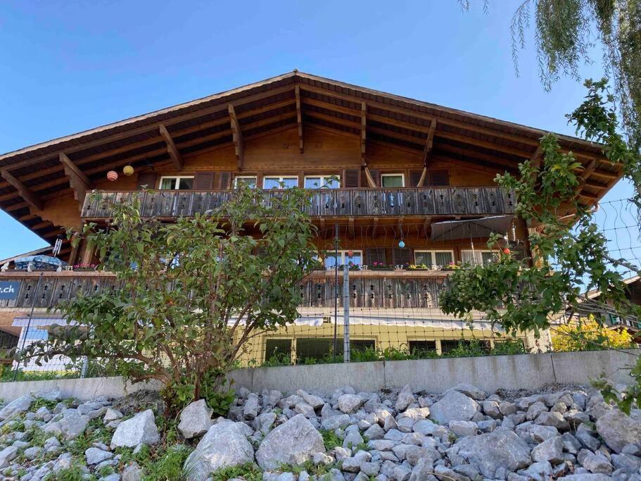 See Und Berge Garden Faulensee Exterior foto